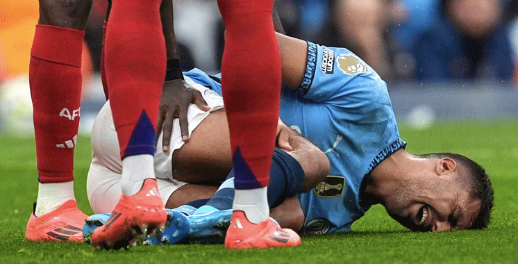 Manchester City confirme la grave blessure de Rodri – Aujourd’hui le Maroc Manchester City confirme la grave blessure de Rodri – Aujourd’hui le Maroc