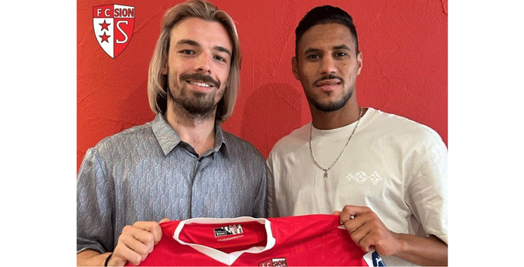 Mohcine Bouriga finalise son transfert au club suisse FC Sion – Aujourd&rsquo;hui le Maroc