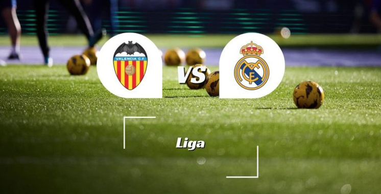 Valence-Real Madrid reprogrammé au 3 janvier – Aujourd&rsquo;hui le Maroc