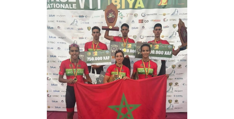 Les cyclistes marocains dominent la course internationale Chantal Biya – Aujourd&rsquo;hui le Maroc