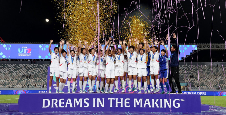 La Corée du Nord remporte son 4ème titre – Aujourd&rsquo;hui le Maroc