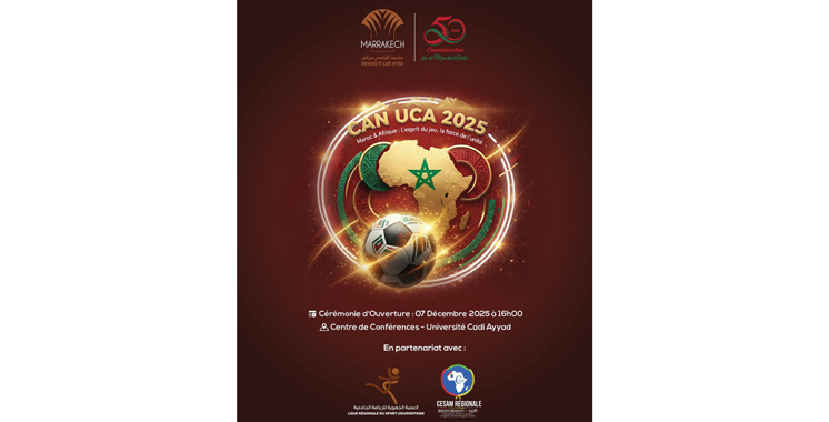 L’UCA de Marrakech organise la Coupe d’Afrique universitaire de football – Aujourd&rsquo;hui le Maroc