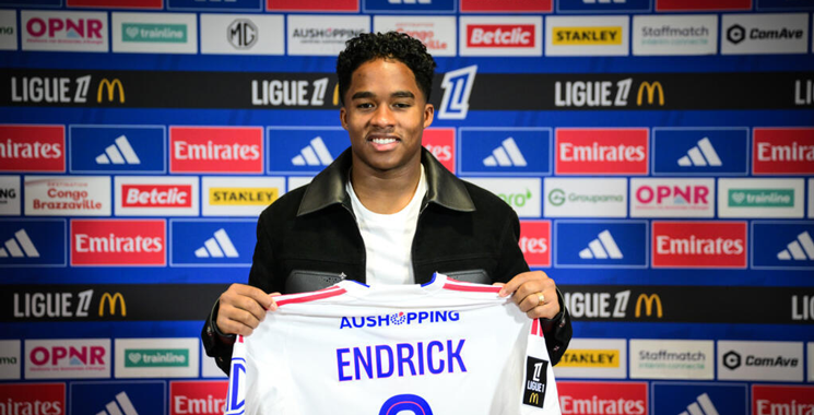 Le Brésilien Endrick ne renouvellera pas son prêt à Lyon – Aujourd&rsquo;hui le Maroc