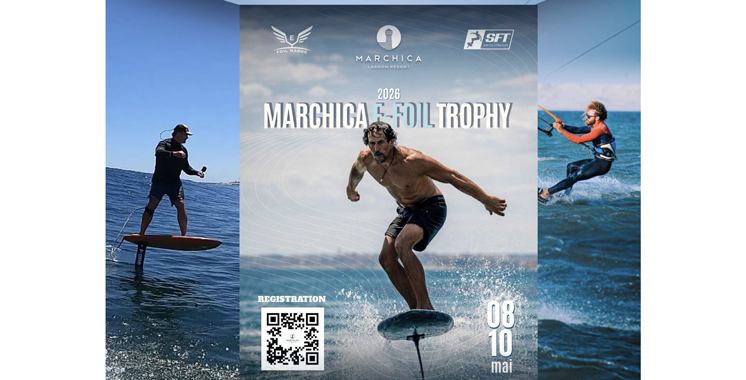 Nador, capitale mondiale du E-Foil – Aujourd&rsquo;hui le Maroc