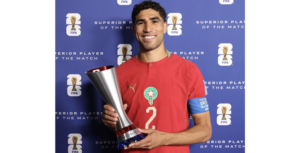 Achraf Hakimi désigné meilleur joueur du match – Aujourd&rsquo;hui le Maroc