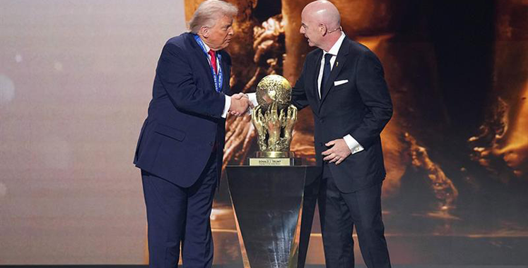 Trump et Infantino remettront ensemble le trophée au vainqueur – Aujourd&rsquo;hui le Maroc